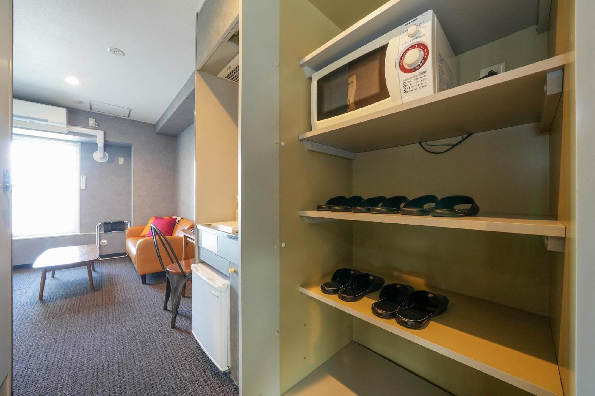Residence Hotel Stripe Sapporo Bagian luar foto