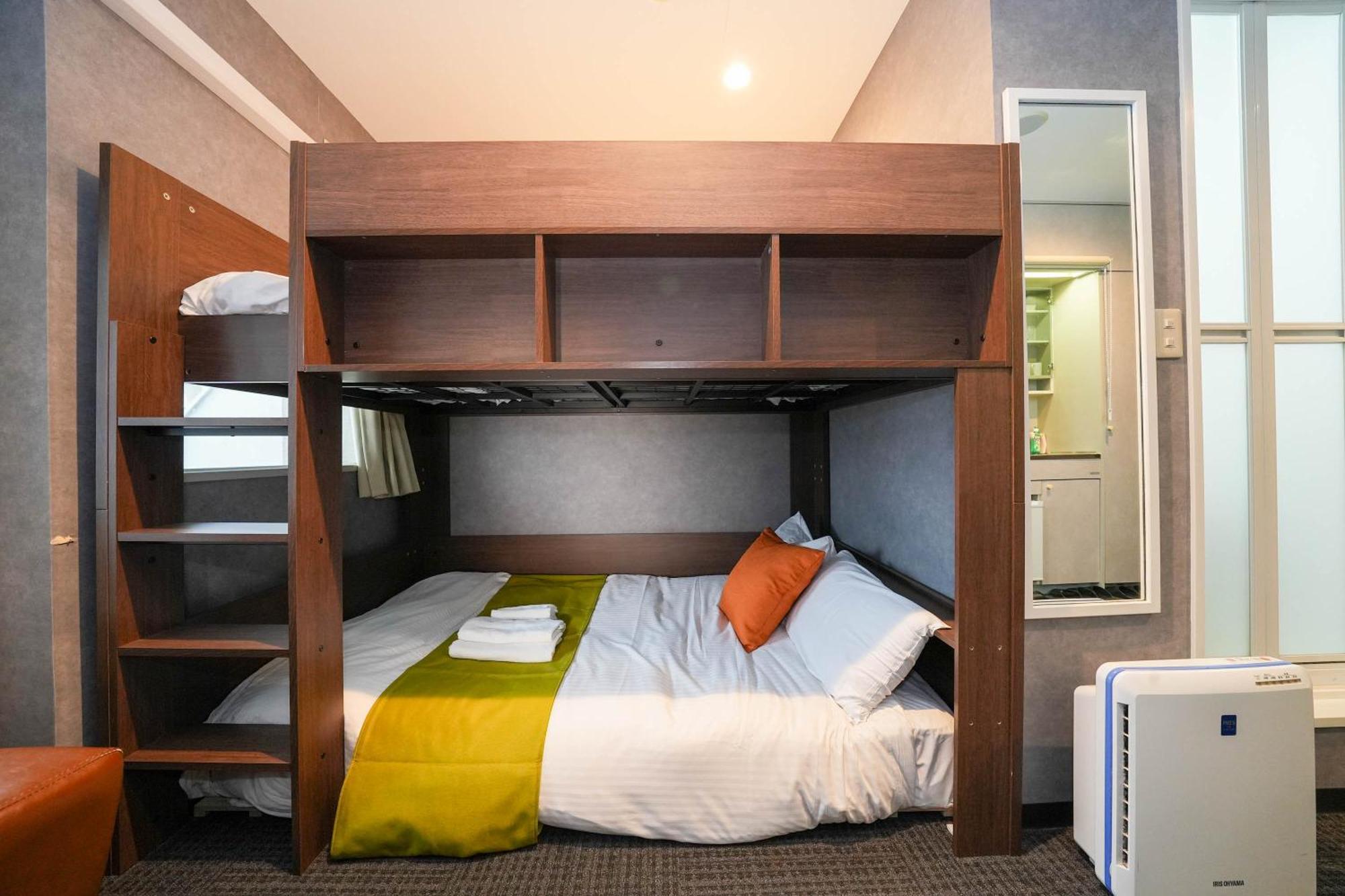 Residence Hotel Stripe Sapporo Bagian luar foto