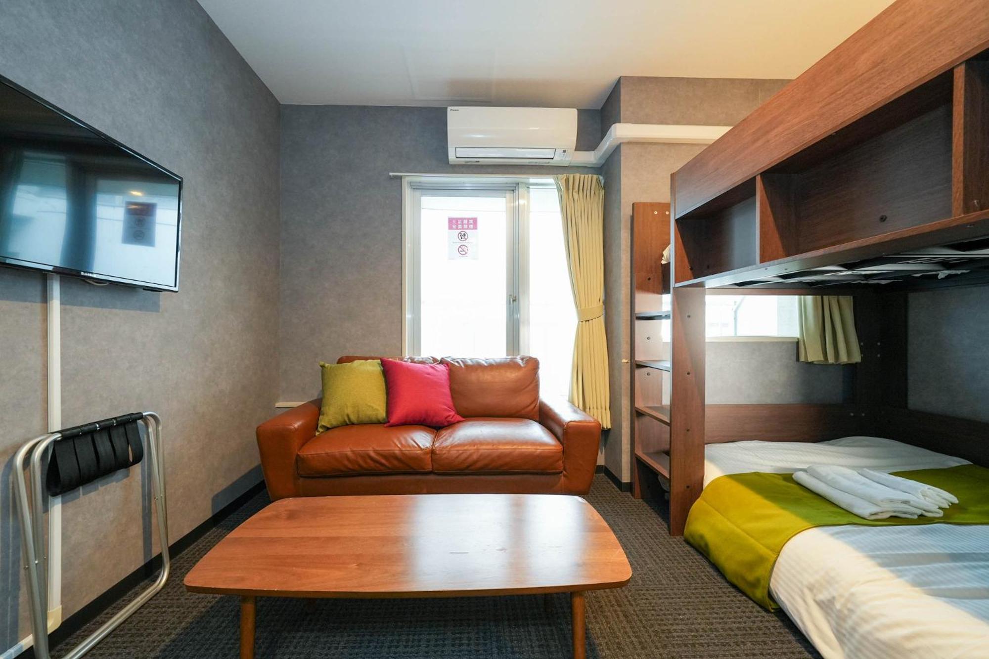 Residence Hotel Stripe Sapporo Bagian luar foto