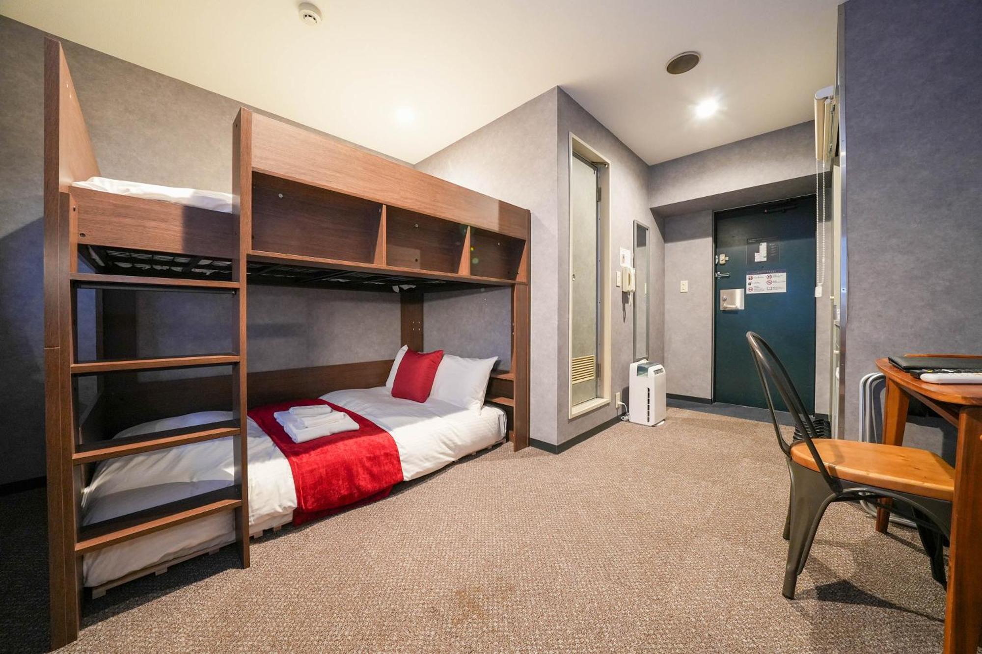 Residence Hotel Stripe Sapporo Bagian luar foto