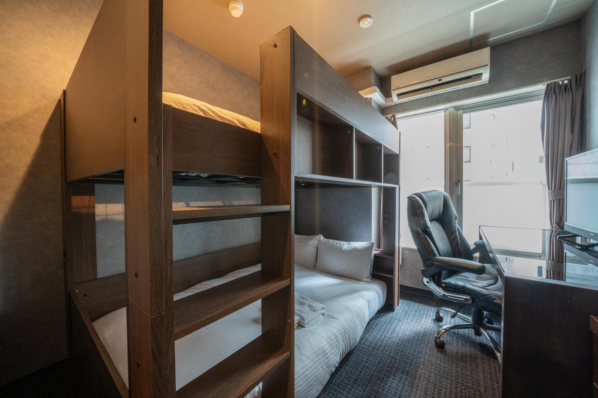 Residence Hotel Stripe Sapporo Bagian luar foto
