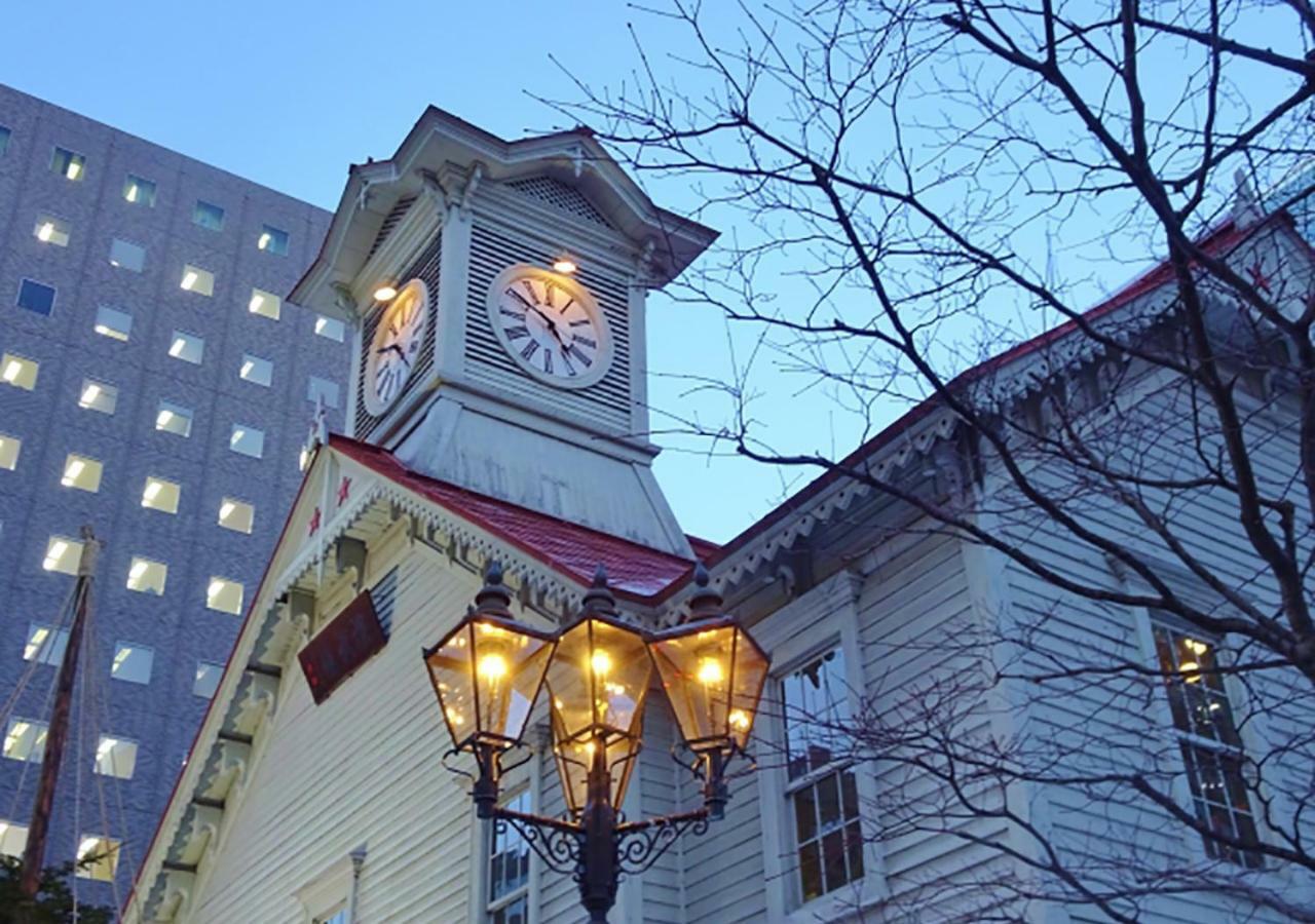 Residence Hotel Stripe Sapporo Bagian luar foto