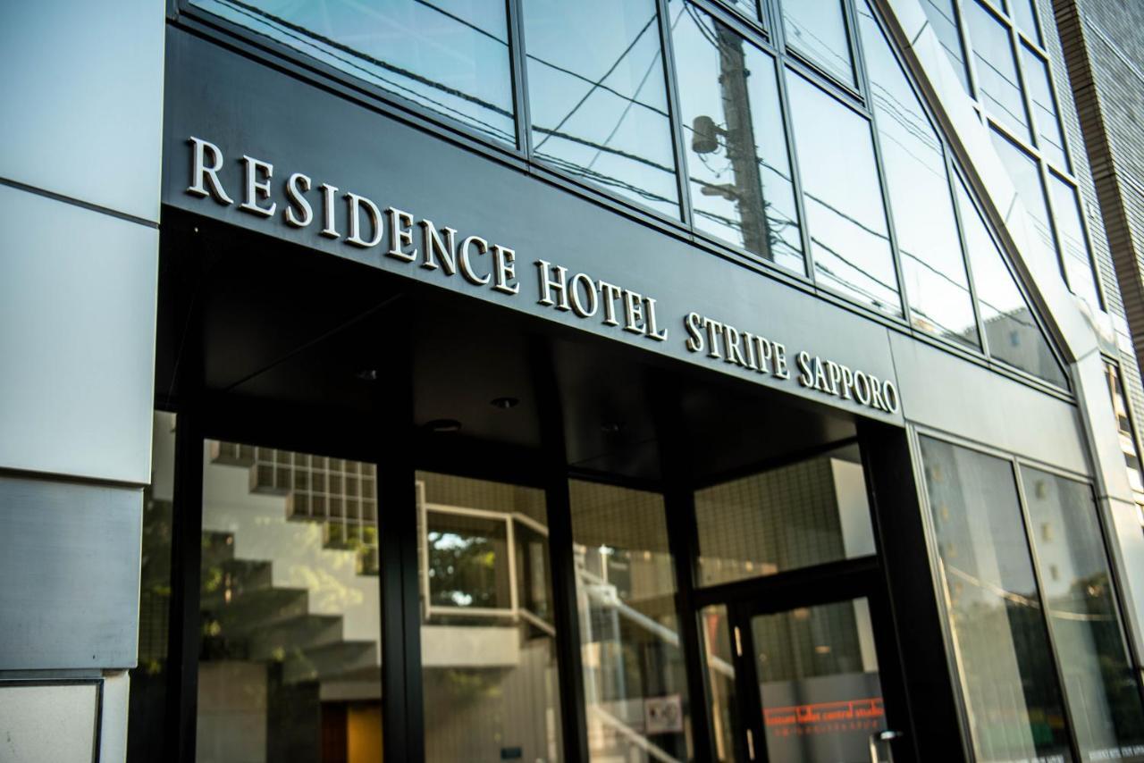 Residence Hotel Stripe Sapporo Bagian luar foto